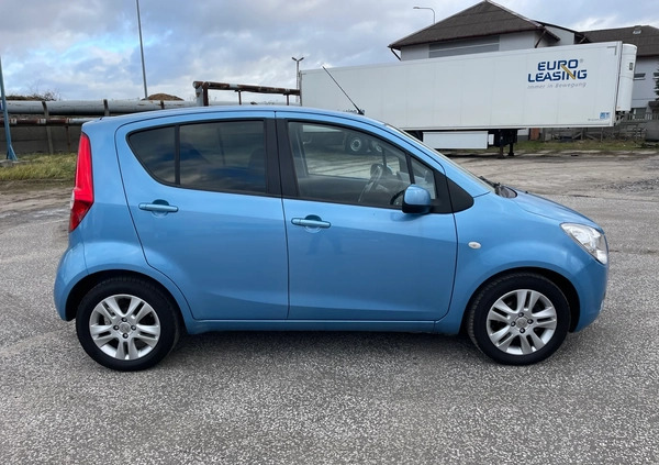 Opel Agila cena 18450 przebieg: 118000, rok produkcji 2011 z Tarczyn małe 379